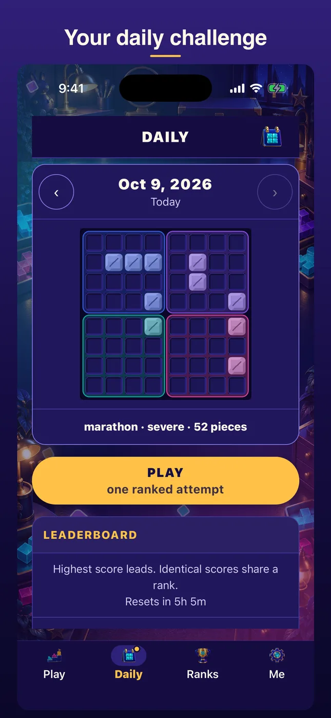 Your Daily challenge
