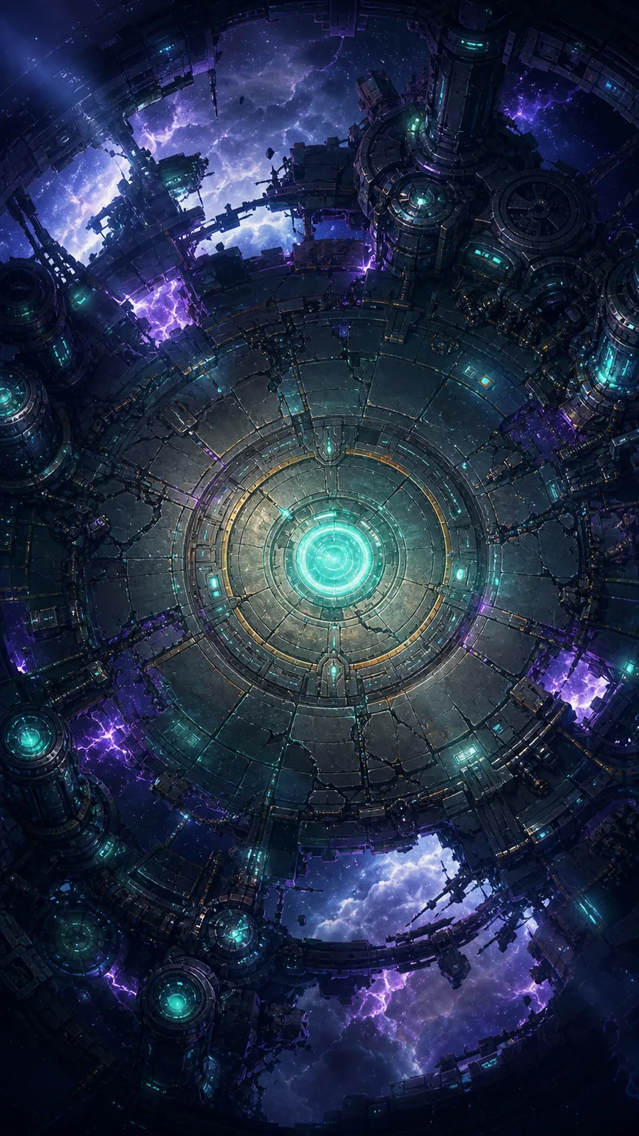 Ionstorm's reactor arena in deep space